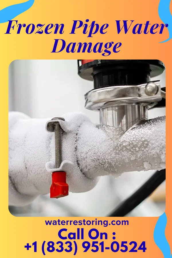 Frozen Pipe Water Damage in Hazleton, IN